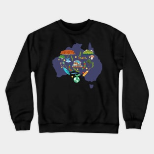 The wholesome Australian world Crewneck Sweatshirt